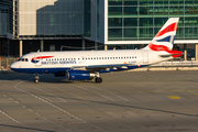 British Airways Airbus A319-131 (G-EUPP) at  Munich, Germany