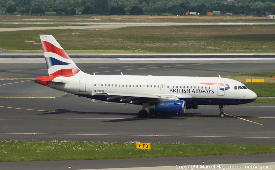British Airways Airbus A319-131 (G-EUPR) | Photo 108074