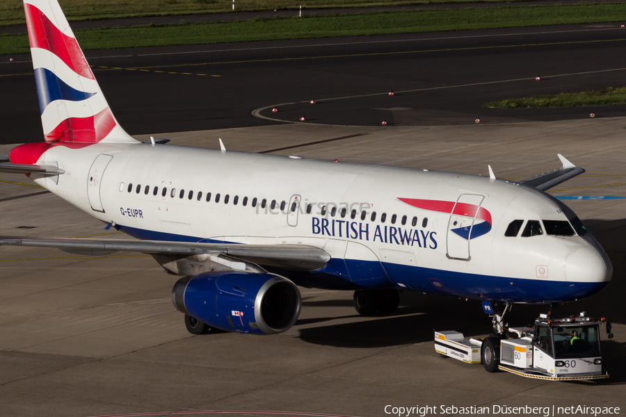 British Airways Airbus A319-131 (G-EUPR) | Photo 199410