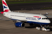 British Airways Airbus A319-131 (G-EUPR) at  Dusseldorf - International, Germany