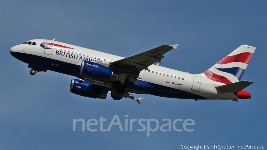 British Airways Airbus A319-131 (G-EUPR) | Photo 217821