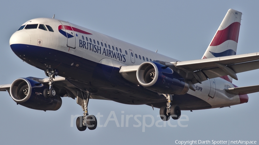 British Airways Airbus A319-131 (G-EUPR) | Photo 226721