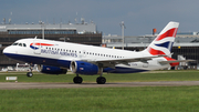 British Airways Airbus A319-131 (G-EUPR) at  Hannover - Langenhagen, Germany