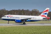 British Airways Airbus A319-131 (G-EUPR) at  Hamburg - Fuhlsbuettel (Helmut Schmidt), Germany