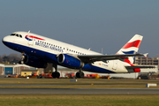 British Airways Airbus A319-131 (G-EUPR) at  Hamburg - Fuhlsbuettel (Helmut Schmidt), Germany