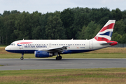 British Airways Airbus A319-131 (G-EUPR) at  Hamburg - Fuhlsbuettel (Helmut Schmidt), Germany