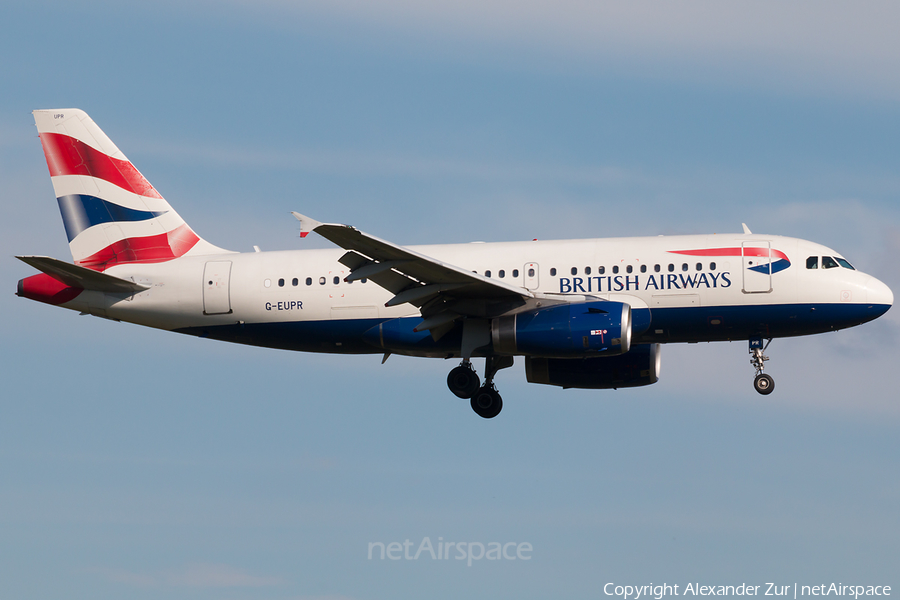 British Airways Airbus A319-131 (G-EUPR) | Photo 296500