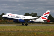 British Airways Airbus A319-131 (G-EUPR) at  Hamburg - Fuhlsbuettel (Helmut Schmidt), Germany