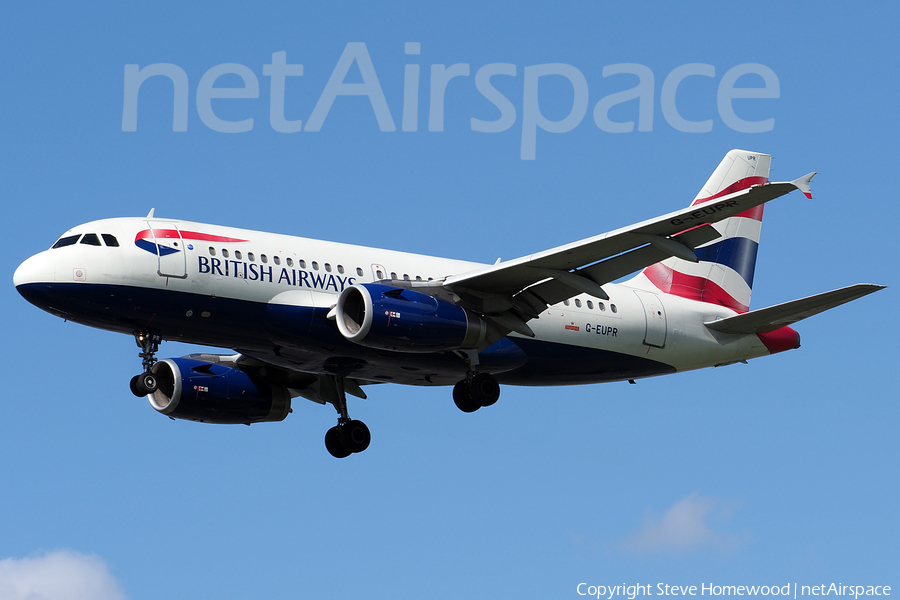 British Airways Airbus A319-131 (G-EUPR) | Photo 172825