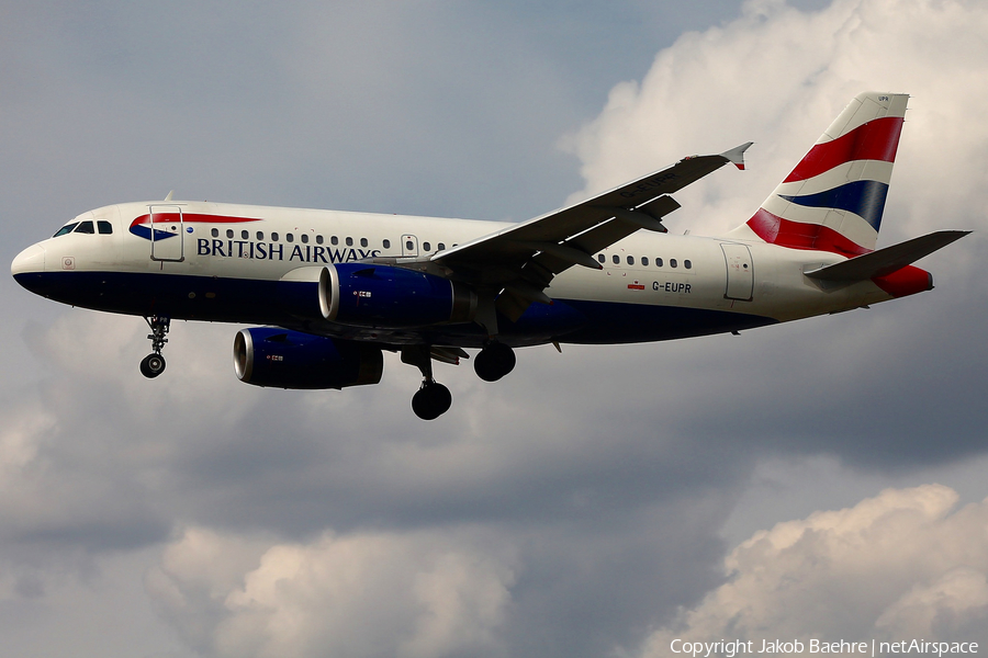 British Airways Airbus A319-131 (G-EUPR) | Photo 187508