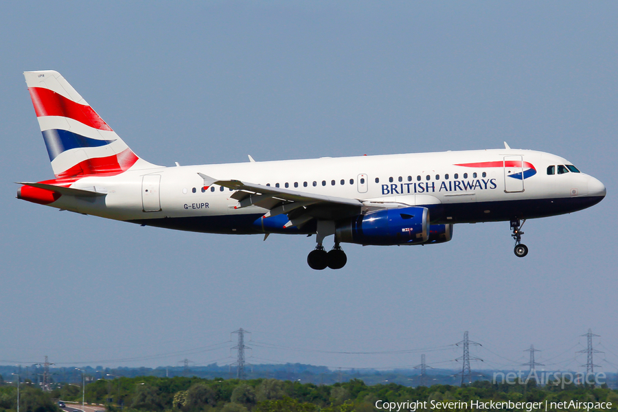 British Airways Airbus A319-131 (G-EUPR) | Photo 205018