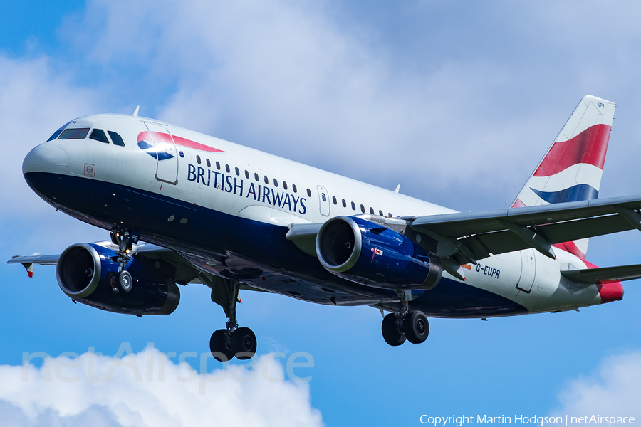 British Airways Airbus A319-131 (G-EUPR) | Photo 243772
