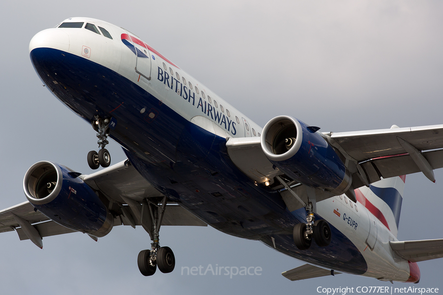 British Airways Airbus A319-131 (G-EUPR) | Photo 52739