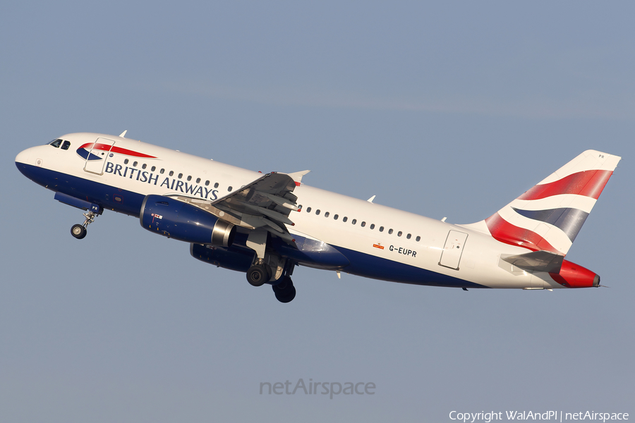 British Airways Airbus A319-131 (G-EUPR) | Photo 605931