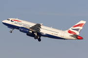 British Airways Airbus A319-131 (G-EUPR) at  Warsaw - Frederic Chopin International, Poland