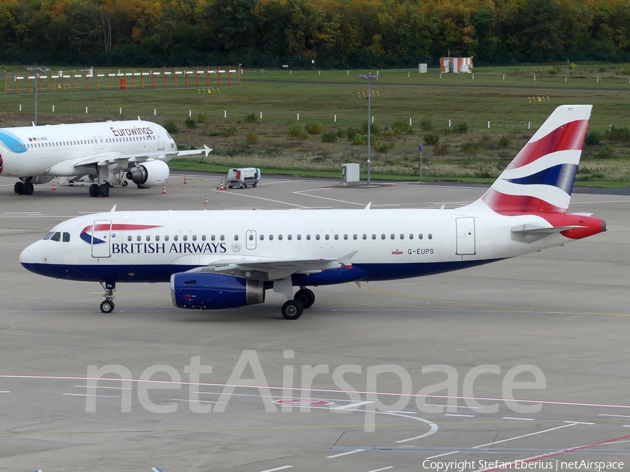British Airways Airbus A319-131 (G-EUPS) | Photo 597311