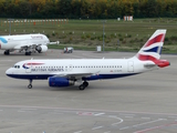 British Airways Airbus A319-131 (G-EUPS) at  Cologne/Bonn, Germany
