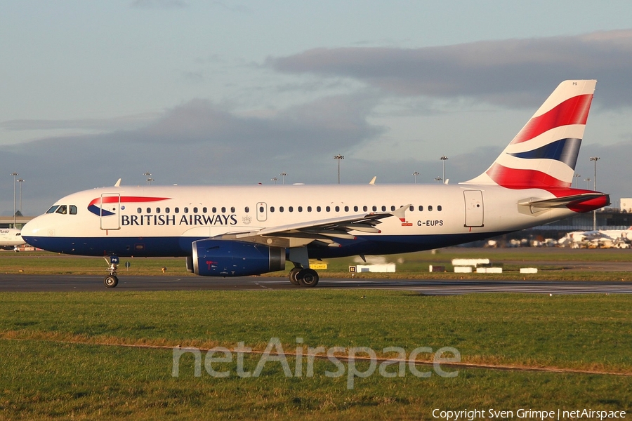 British Airways Airbus A319-131 (G-EUPS) | Photo 59865