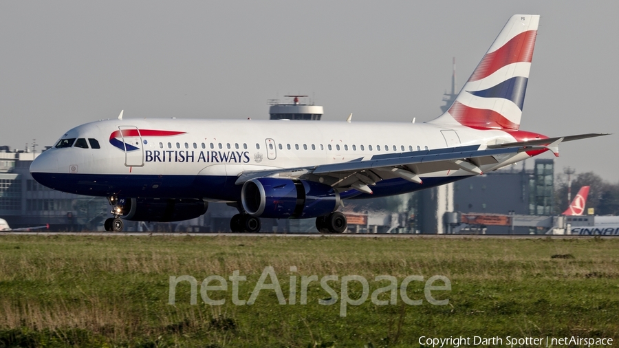 British Airways Airbus A319-131 (G-EUPS) | Photo 228087