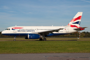 British Airways Airbus A319-131 (G-EUPS) at  Hamburg - Fuhlsbuettel (Helmut Schmidt), Germany