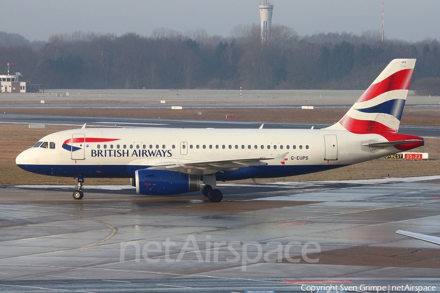 British Airways Airbus A319-131 (G-EUPS) | Photo 38632