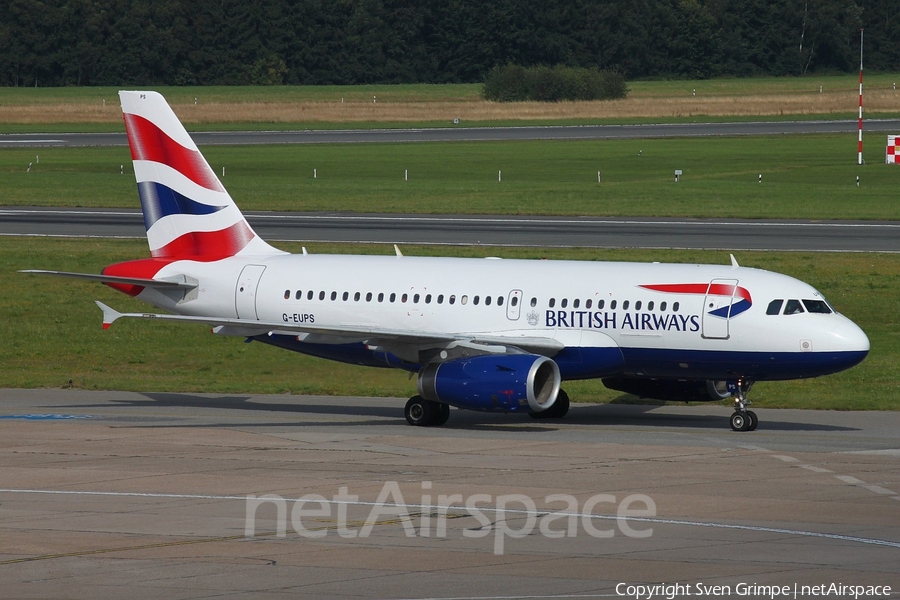 British Airways Airbus A319-131 (G-EUPS) | Photo 52720