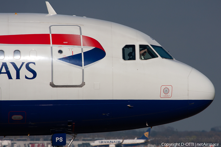 British Airways Airbus A319-131 (G-EUPS) | Photo 288465