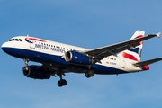 British Airways Airbus A319-131 (G-EUPS) at  London - Heathrow, United Kingdom