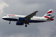 British Airways Airbus A319-131 (G-EUPS) at  London - Heathrow, United Kingdom