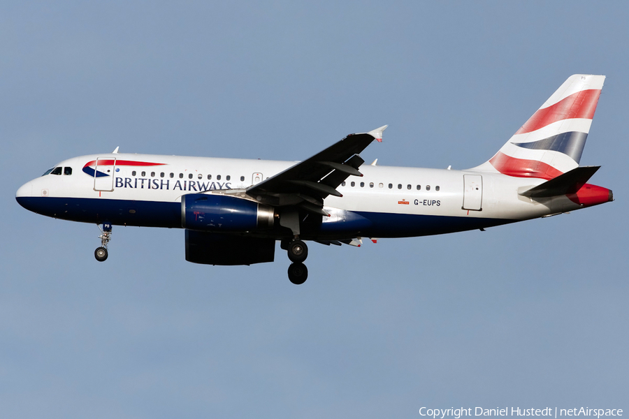 British Airways Airbus A319-131 (G-EUPS) | Photo 518840