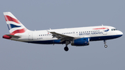 British Airways Airbus A319-131 (G-EUPS) at  London - Heathrow, United Kingdom