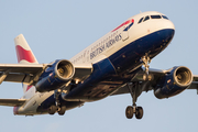 British Airways Airbus A319-131 (G-EUPS) at  London - Heathrow, United Kingdom