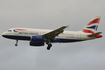 British Airways Airbus A319-131 (G-EUPS) at  London - Heathrow, United Kingdom