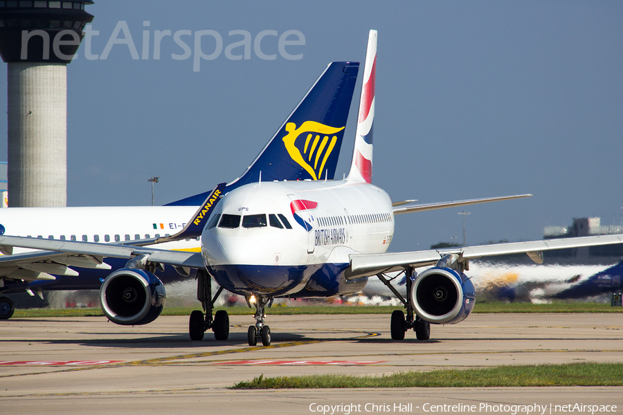 British Airways Airbus A319-131 (G-EUPS) | Photo 386486