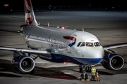 British Airways Airbus A319-131 (G-EUPS) at  Salzburg - W. A. Mozart, Austria