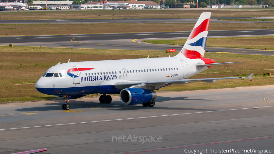 British Airways Airbus A319-131 (G-EUPS) | Photo 437703