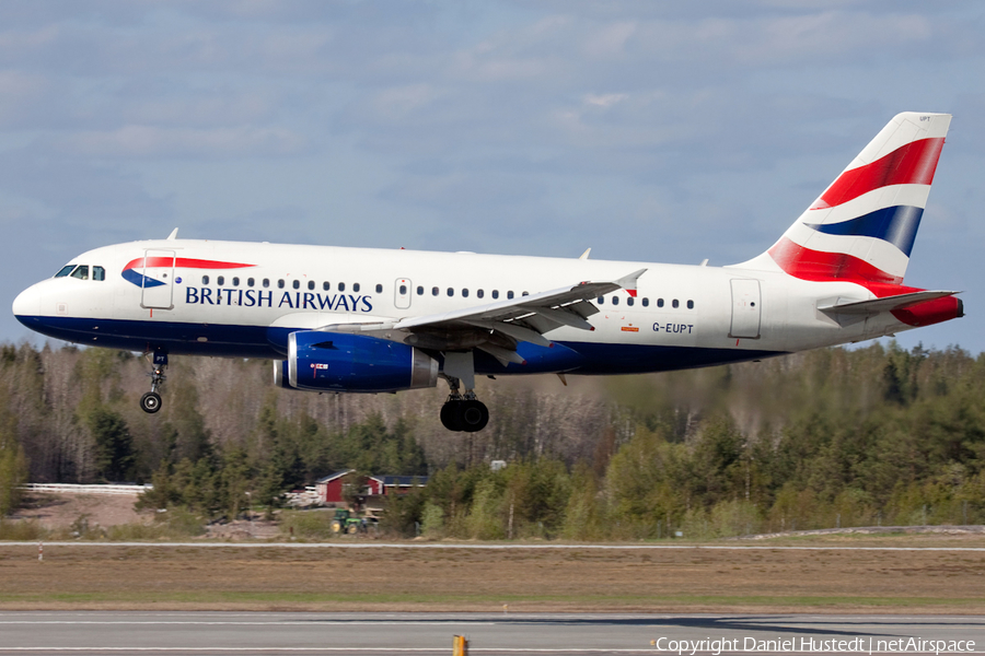 British Airways Airbus A319-131 (G-EUPT) | Photo 610821
