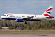 British Airways Airbus A319-131 (G-EUPT) at  Stockholm - Arlanda, Sweden