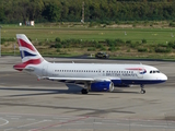 British Airways Airbus A319-131 (G-EUPT) at  Cologne/Bonn, Germany