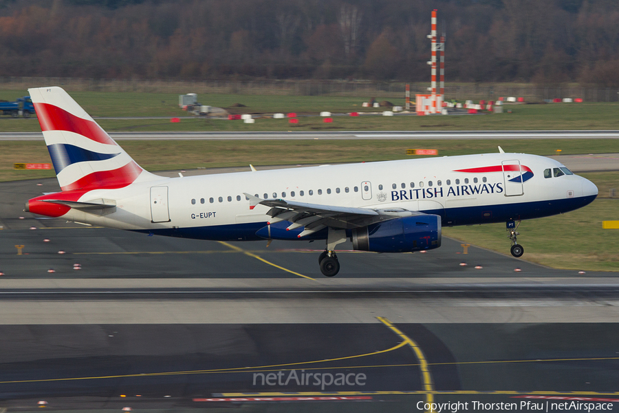 British Airways Airbus A319-131 (G-EUPT) | Photo 64605