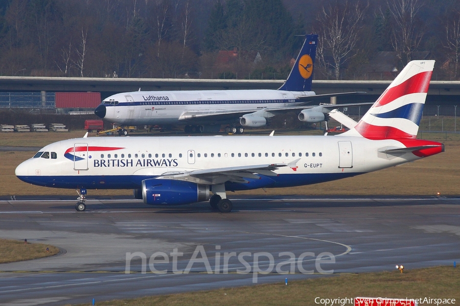 British Airways Airbus A319-131 (G-EUPT) | Photo 39337