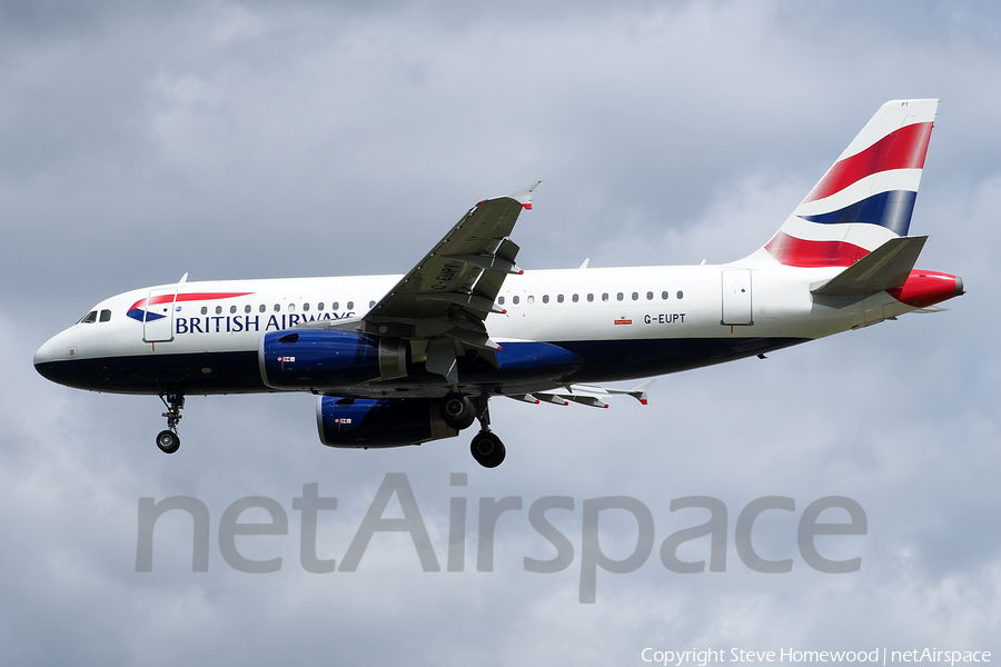 British Airways Airbus A319-131 (G-EUPT) | Photo 168723