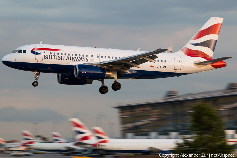 British Airways Airbus A319-131 (G-EUPT) | Photo 176052