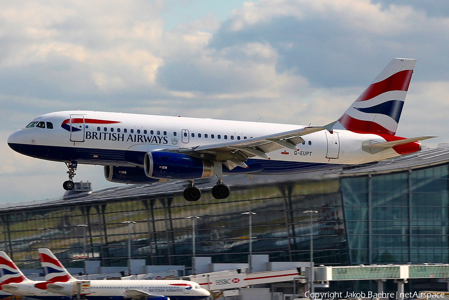 British Airways Airbus A319-131 (G-EUPT) | Photo 187333