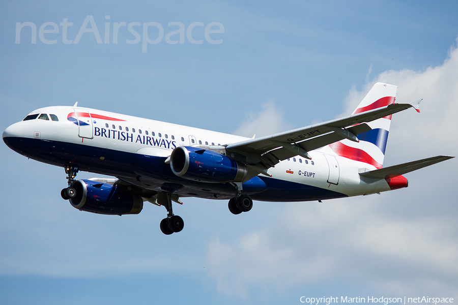 British Airways Airbus A319-131 (G-EUPT) | Photo 49898