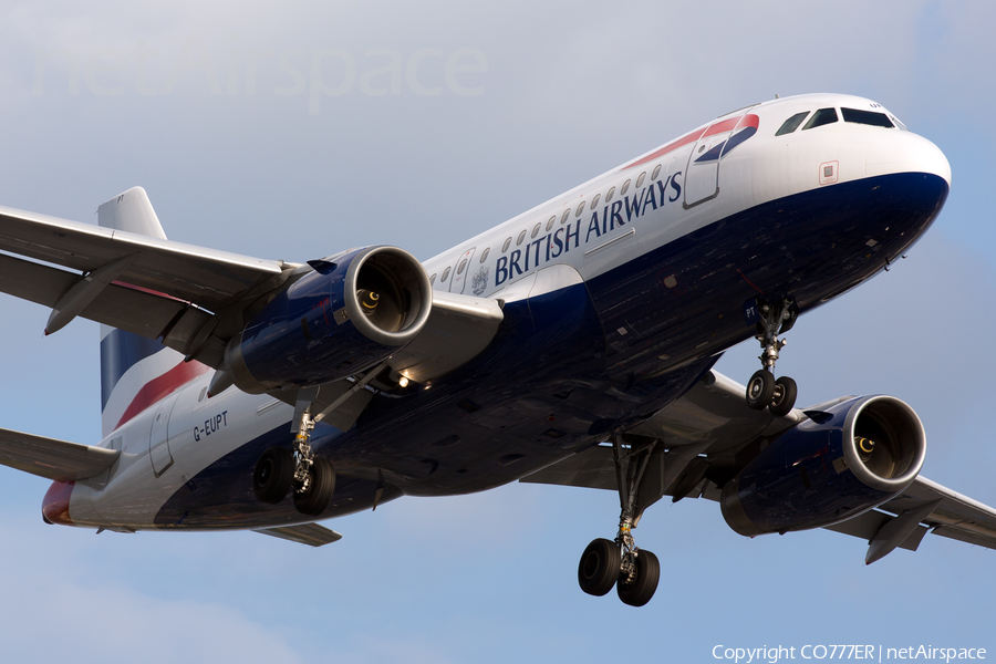 British Airways Airbus A319-131 (G-EUPT) | Photo 52745