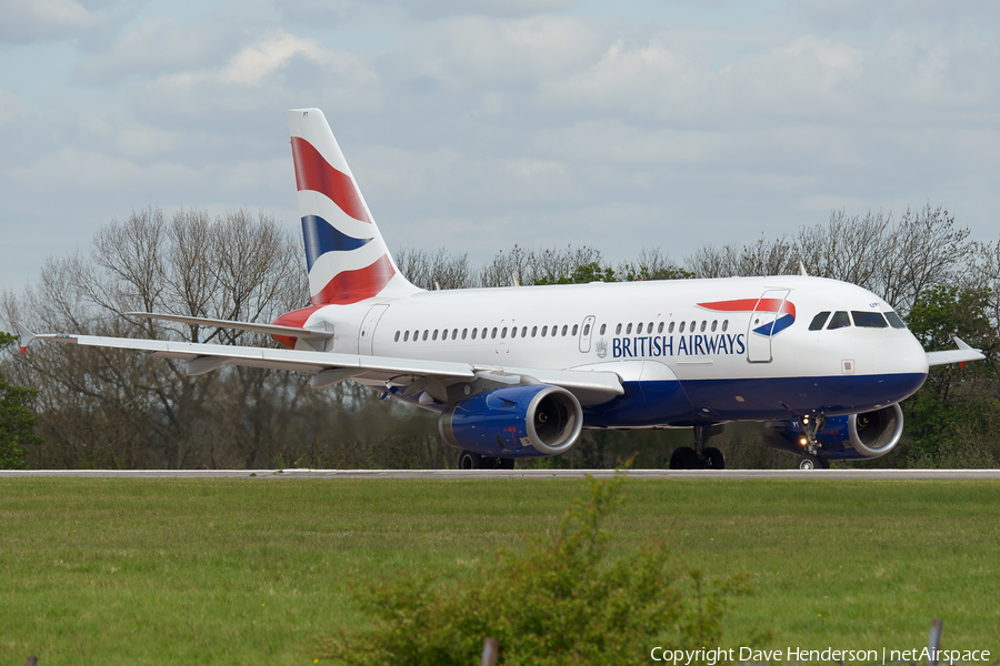 British Airways Airbus A319-131 (G-EUPT) | Photo 47544