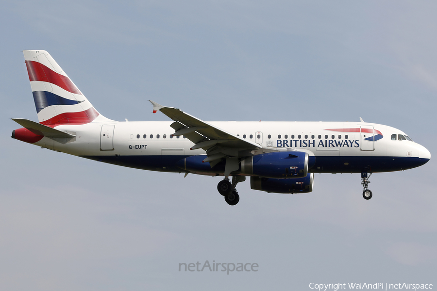 British Airways Airbus A319-131 (G-EUPT) | Photo 637791