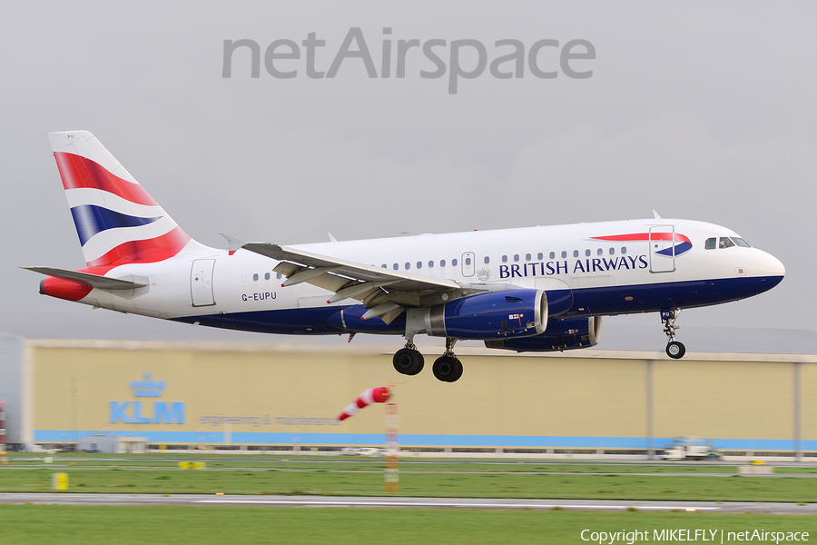 British Airways Airbus A319-131 (G-EUPU) | Photo 548717