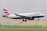 British Airways Airbus A319-131 (G-EUPU) at  Amsterdam - Schiphol, Netherlands